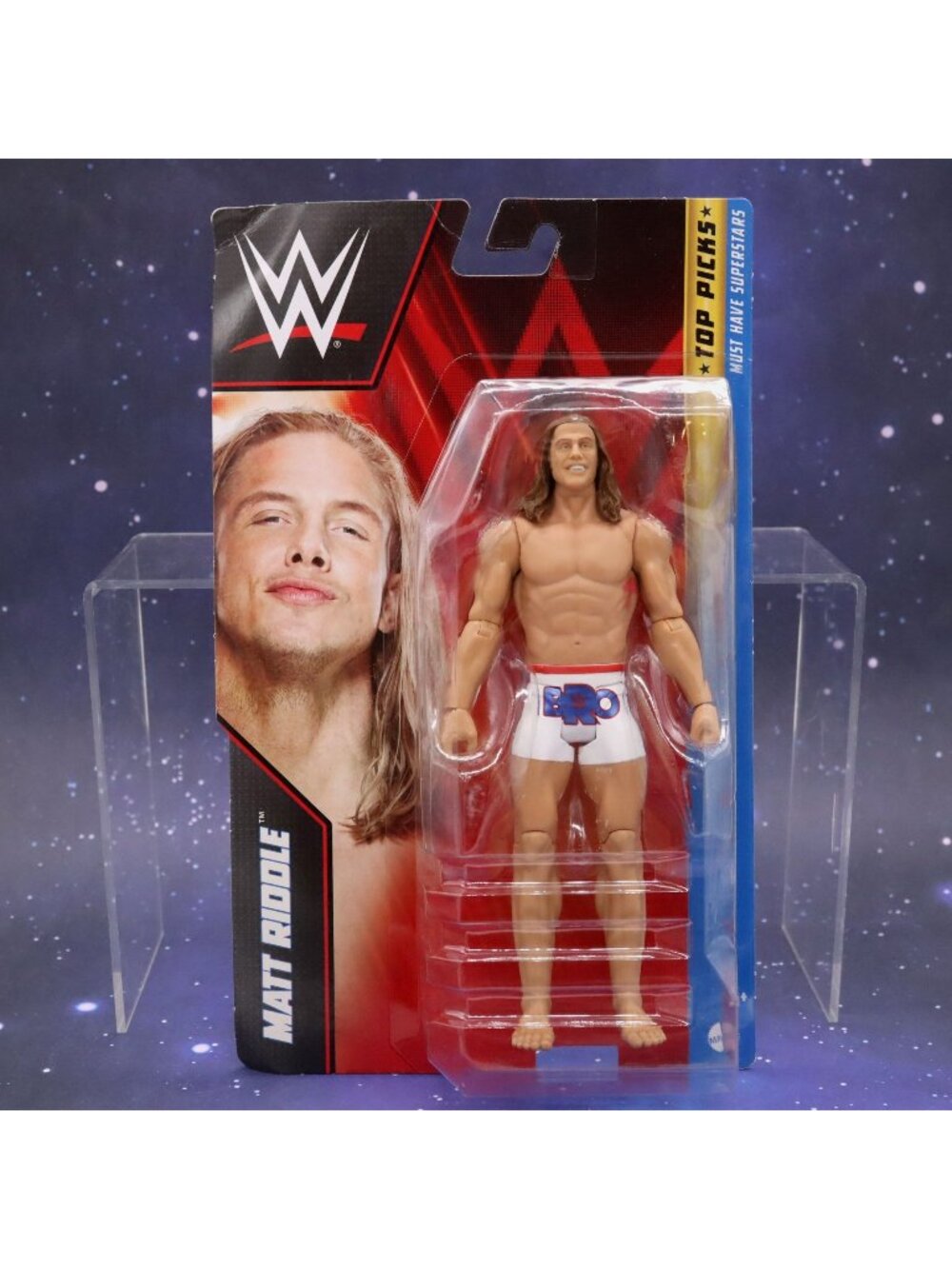 WWE Matt Riddle Action Figure Top Picks Series 2022 Mattel